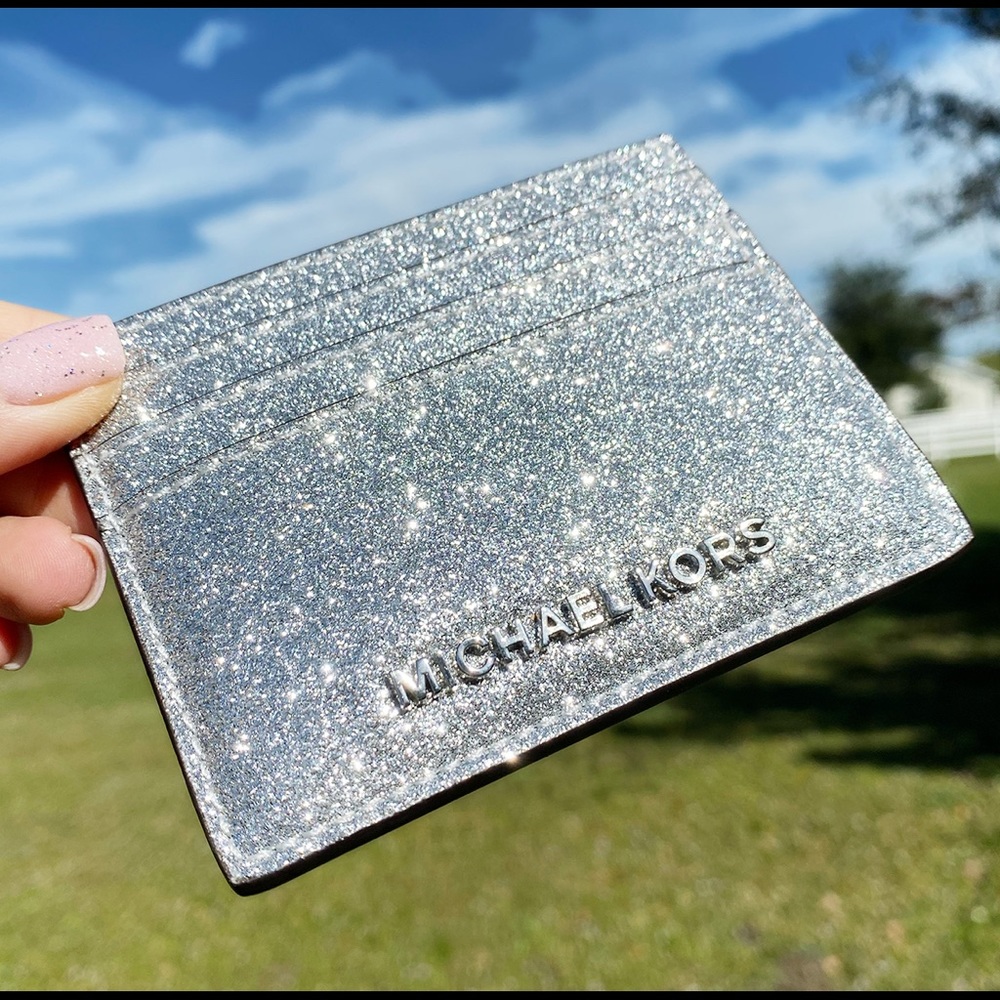 Michael kors glitter card holder ‼️SALE‼️‼️ - Picture 5 of 8